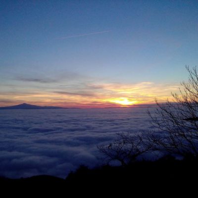 paesaggio tramonto